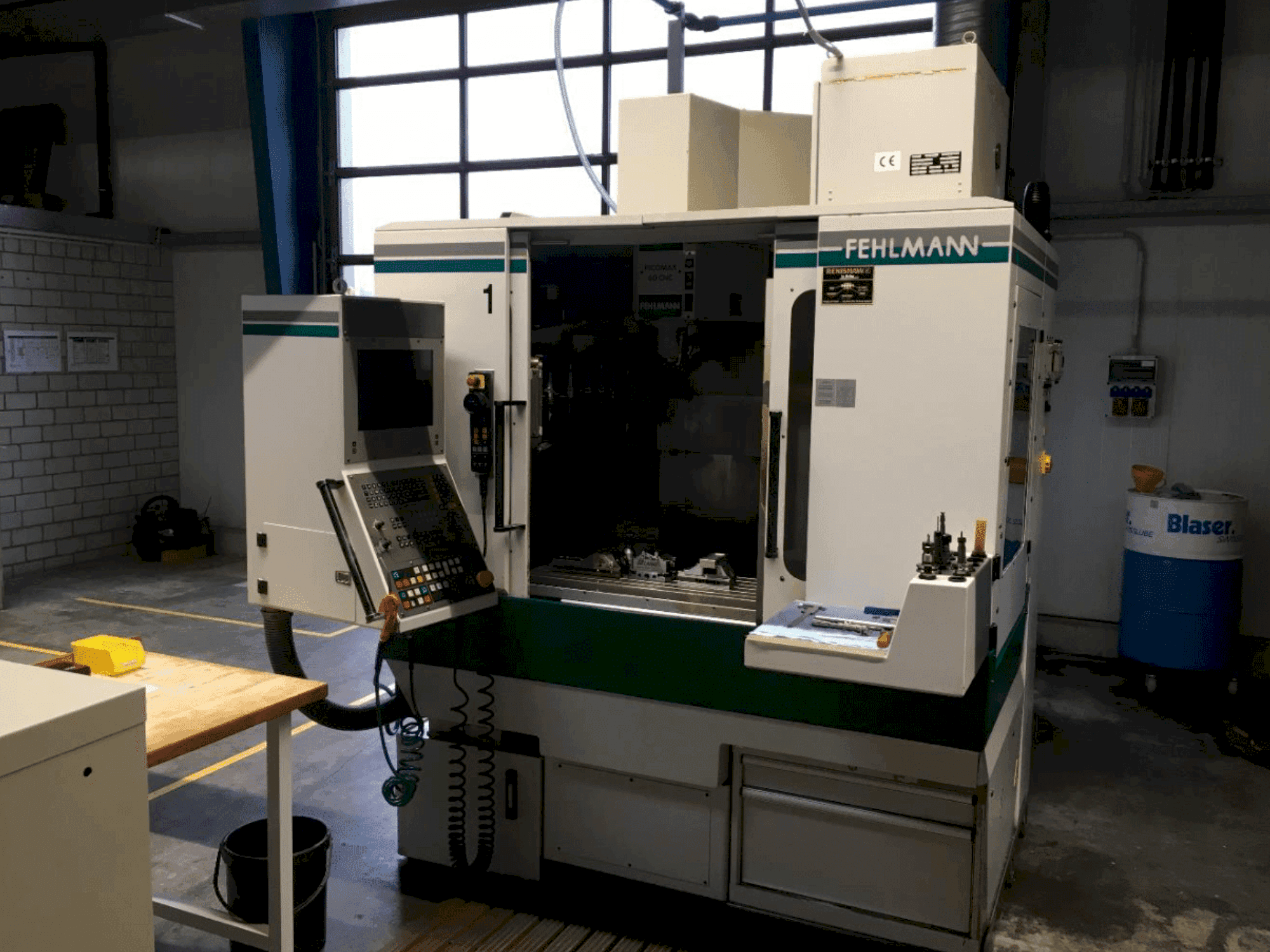 Frontansicht der FEHLMANN Picomax 60 Maschine