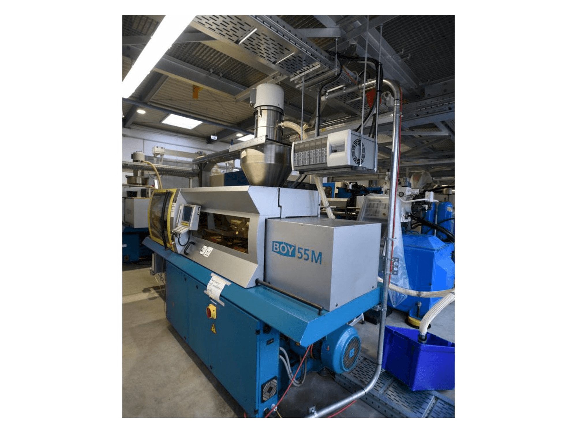 Frontansicht der BOY 55M Maschine