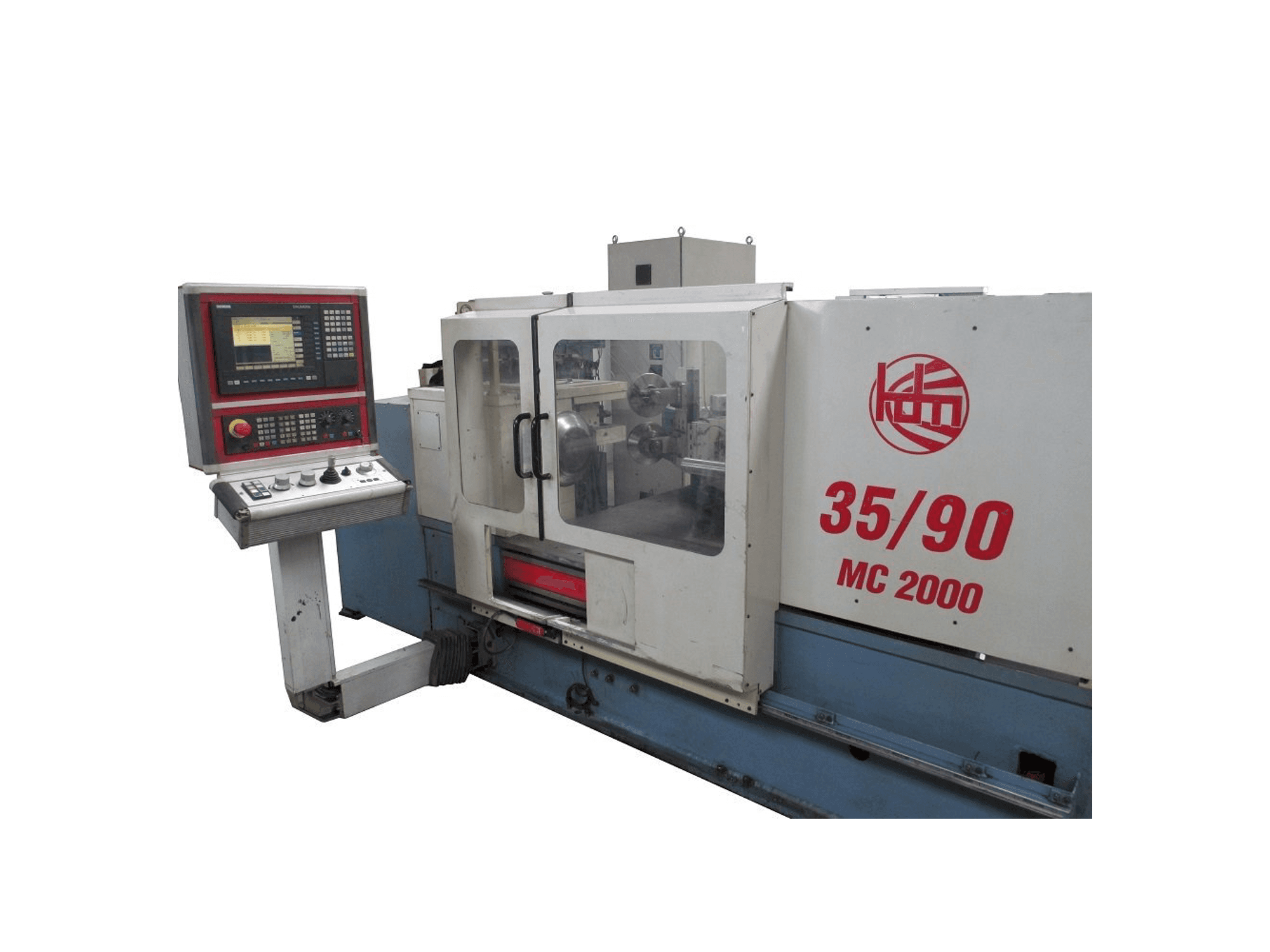 Frontansicht der HDM 35/90 MC 2000 Maschine