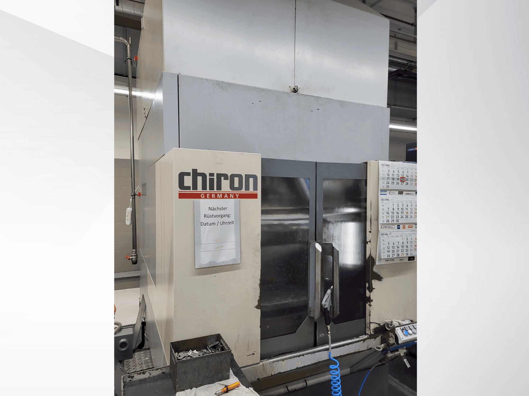 Frontansicht der CHIRON FZ 18 W Maschine