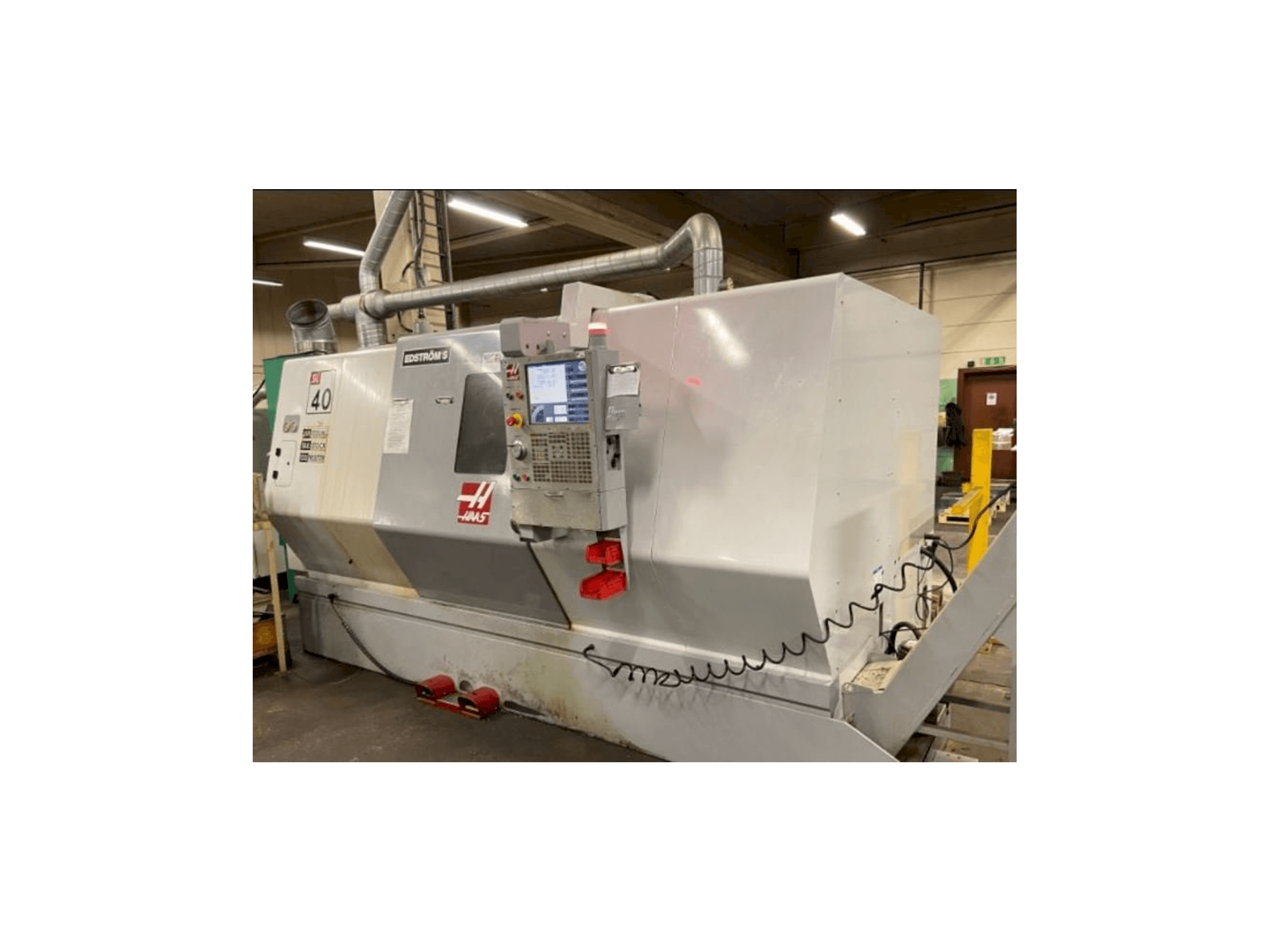 Frontansicht der HAAS SL-40 Maschine