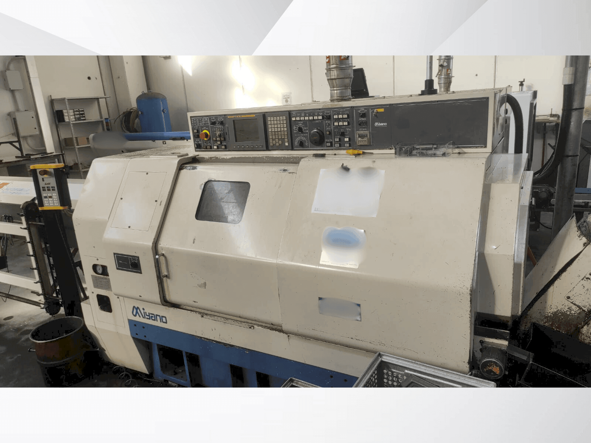 Frontansicht der Miyano BNJ 42S Maschine
