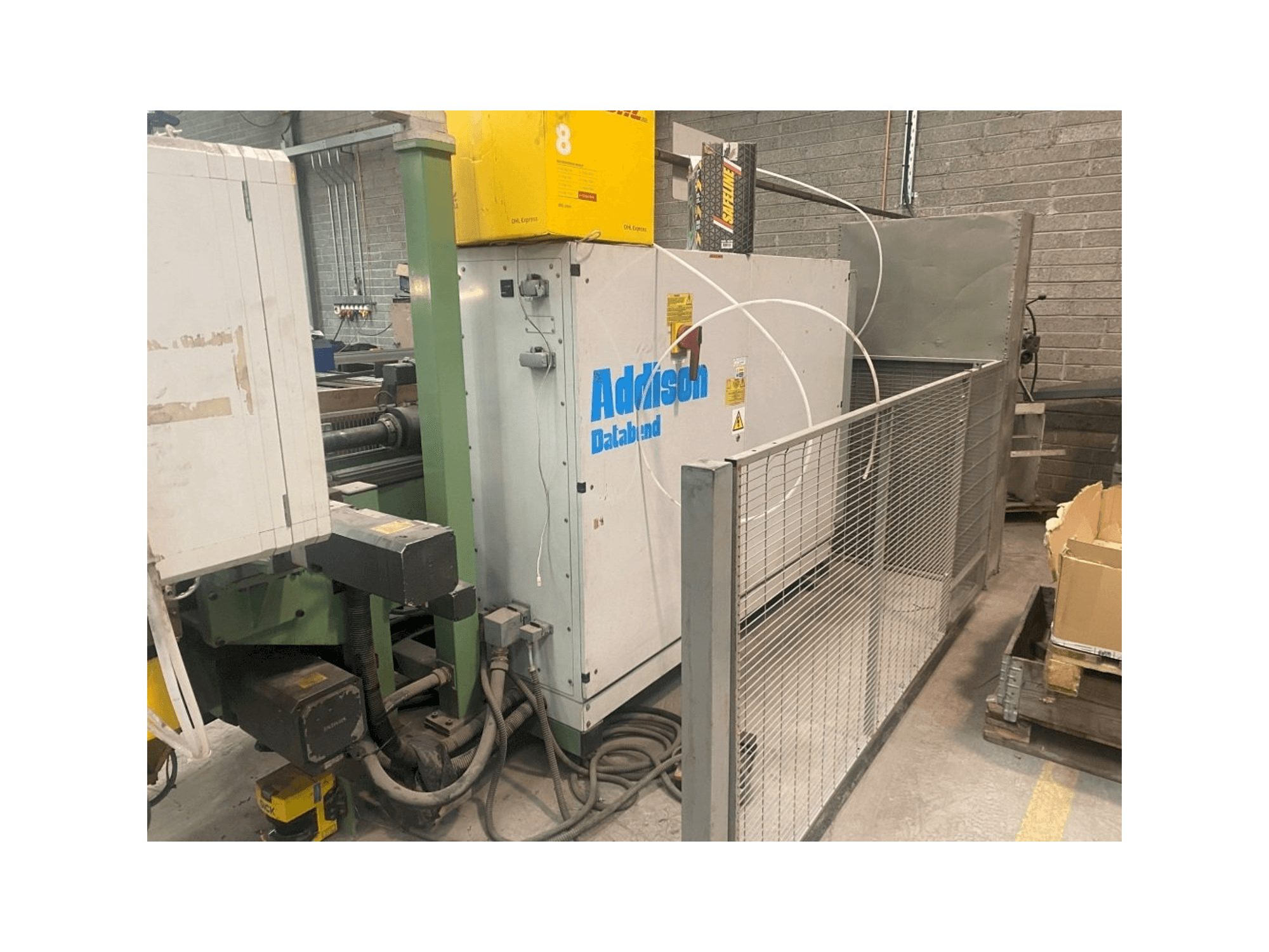 Frontansicht der Addison DB40E Maschine