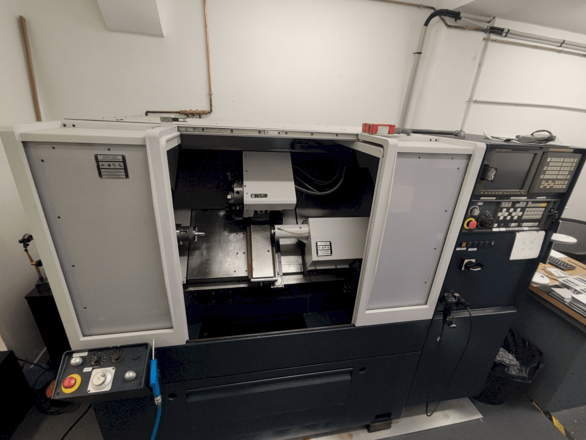 Frontansicht der SPINNER PD32 Maschine