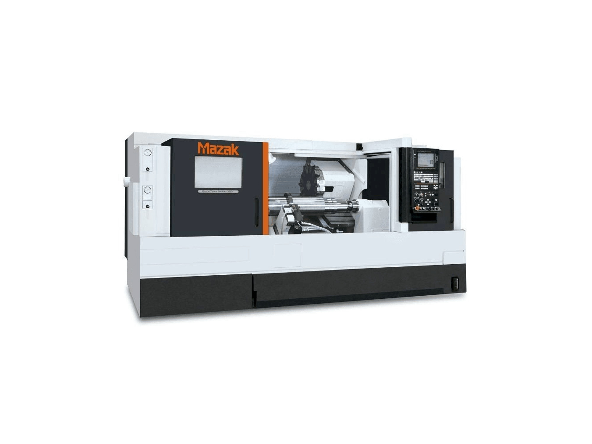 Frontansicht der Mazak QUICK TURN SMART 350M Maschine